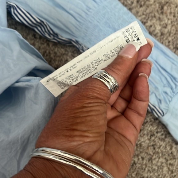 Zara baby blue shirt - Picture 8 of 8